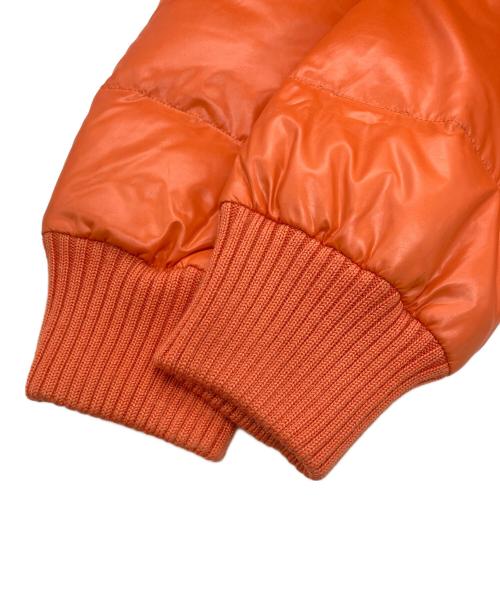 BURBERRY BLUE LABEL（バーバリー ブルー レーベル）BURBERRY BLUE LABEL (バーバリー ブルー レーベル) リバーシブルダウンジャケット オレンジ サイズ:4040の古着・服飾アイテム