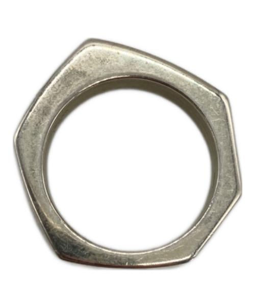 GUCCI（グッチ）GUCCI (グッチ) 3連ヘキサゴンナッドリング サイズ:15号の古着・服飾アイテム