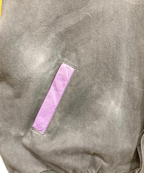 LOONEY TUNES（ルーニーチューンズ）LOONEY TUNES (ルーニーチューンズ) JEFF HAMILTON (ジェフハミルトン) 古着スタジャン ブラック サイズ:Mの古着・服飾アイテム