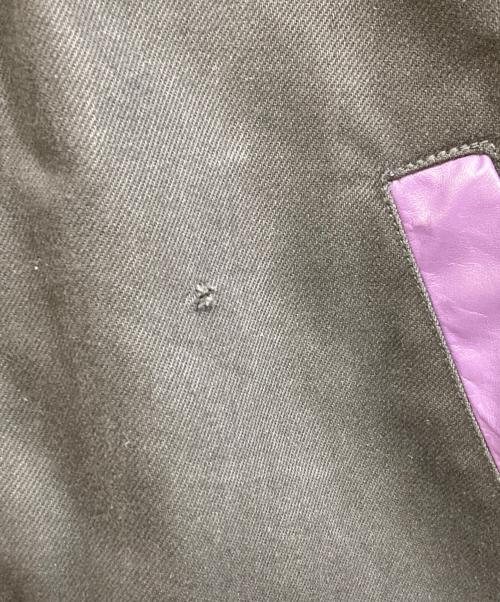 LOONEY TUNES（ルーニーチューンズ）LOONEY TUNES (ルーニーチューンズ) JEFF HAMILTON (ジェフハミルトン) 古着スタジャン ブラック サイズ:Mの古着・服飾アイテム