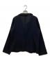 ZUCCA (ズッカ) デザインテーラードジャケット ネイビー サイズ:SIZE M：5000円