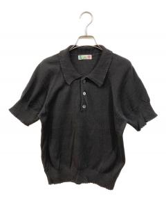 中古・古着通販】JOHN SMEDLEY (ジョンスメドレー) ニットポロシャツ