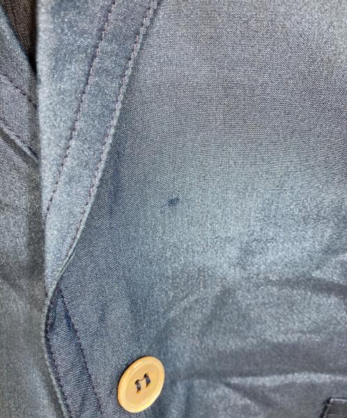 I.S. ISSEY SPORT（イッセイ スポーツ）I.S. ISSEY SPORT (イッセイ スポーツ) ショートシルクテーラードジャケット ネイビー サイズ:	SIZE 9の古着・服飾アイテム