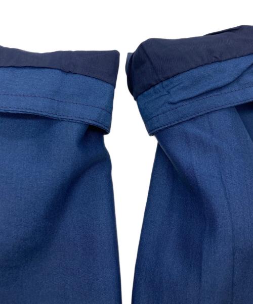 I.S. ISSEY SPORT（イッセイ スポーツ）I.S. ISSEY SPORT (イッセイ スポーツ) ショートシルクテーラードジャケット ネイビー サイズ:	SIZE 9の古着・服飾アイテム