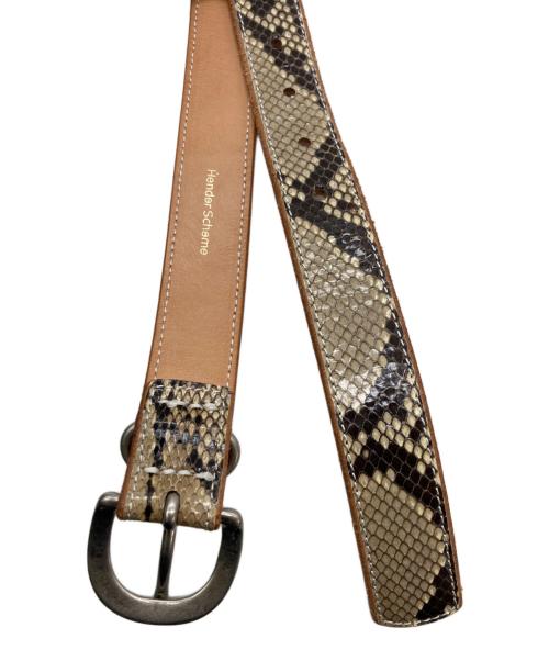 HENDER SCHEME（エンダースキーマ）Hender Scheme (エンダースキーマ) python tanning beltの古着・服飾アイテム