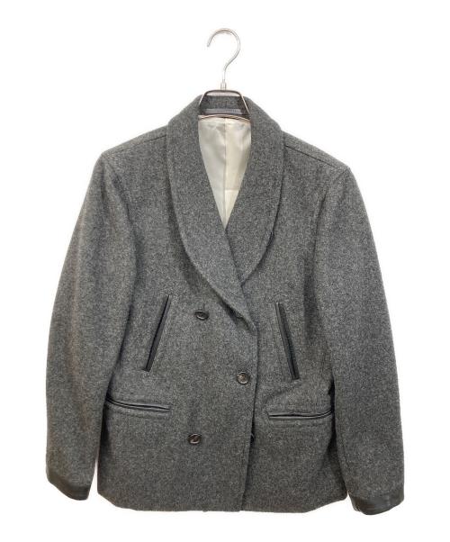 TOMORROW LAND（トゥモローランド）TOMORROW LAND (トゥモローランド) シェットランドウールジャケット グレー サイズ:SIZE 1の古着・服飾アイテム