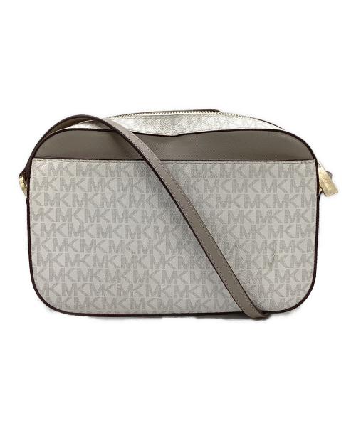 MICHAEL KORS（マイケル・コース）MICHAEL KORS (マイケル・コース) ショルダーバッグ ホワイトの古着・服飾アイテム