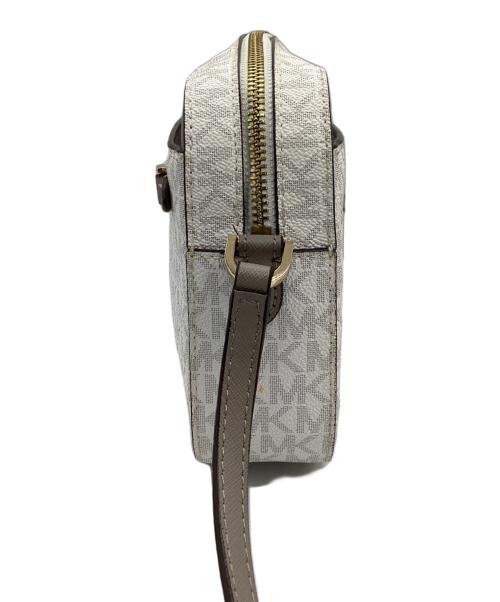 MICHAEL KORS（マイケル・コース）MICHAEL KORS (マイケル・コース) ショルダーバッグ ホワイトの古着・服飾アイテム
