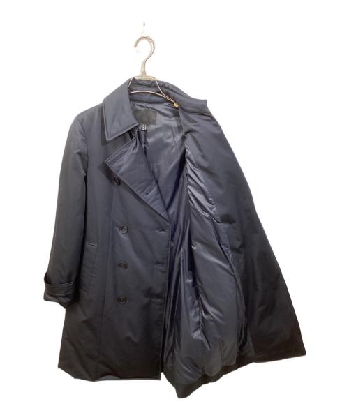 icB（アイシービー）icB (アイシービー) 高機能ダウン ADS Seamlessシームレス トレンチ型ダウン コート ネイビー サイズ:4の古着・服飾アイテム