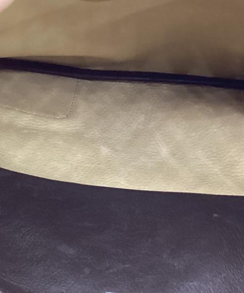 LOEWE（ロエベ）LOEWE (ロエベ) アナグラムスエードショルダーバッグ ベージュの古着・服飾アイテム