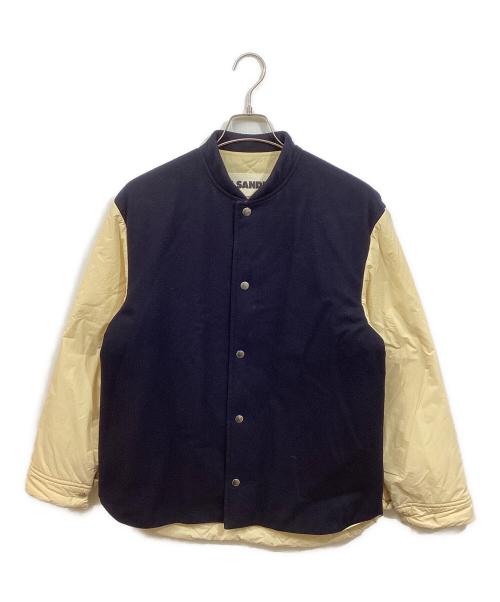 JIL SANDER+（ジルサンダープラス）JIL SANDER+ (ジルサンダープラス) オーバーサイズブルゾン ネイビー サイズ:SIZE 44の古着・服飾アイテム