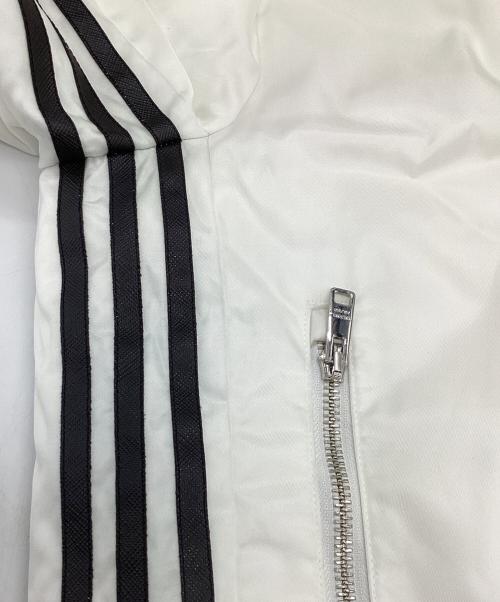 PRADA（プラダ）PRADA (プラダ) adidas (アディダス) RE-NYLON  トラックボンバージャケット ホワイト サイズ:SIZE 44の古着・服飾アイテム