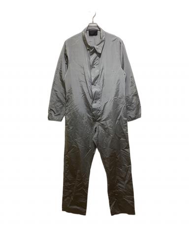 中古・古着通販】PRADA (プラダ) バックプリント シルクジャンプスーツ