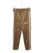 Palm Angelsパーム エンジェルス）の古着「レオパードトラックパンツ」｜ベージュ