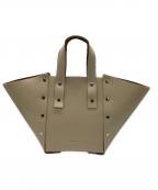 HENDER SCHEMEエンダースキーマ）の古着「assemble hand bag wide S」｜ベージュ