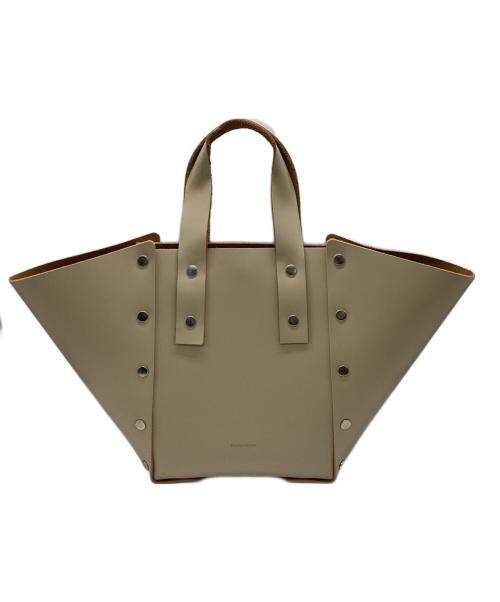 HENDER SCHEME（エンダースキーマ）Hender Scheme (エンダースキーマ) assemble hand bag wide S ベージュの古着・服飾アイテム