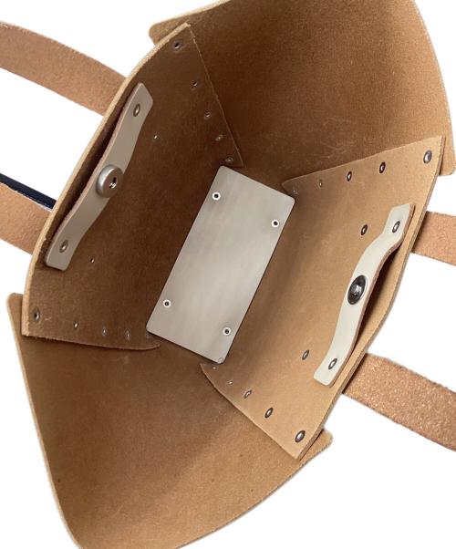 HENDER SCHEME（エンダースキーマ）Hender Scheme (エンダースキーマ) assemble hand bag wide S ベージュの古着・服飾アイテム