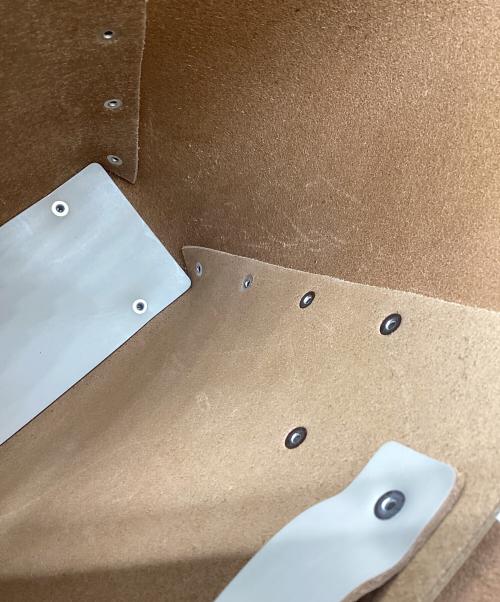 HENDER SCHEME（エンダースキーマ）Hender Scheme (エンダースキーマ) assemble hand bag wide S ベージュの古着・服飾アイテム