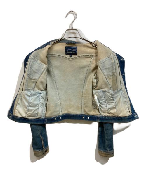 DIESEL（ディーゼル）DIESEL (ディーゼル) スウェットジャケット インディゴ サイズ:	SIZE XSの古着・服飾アイテム