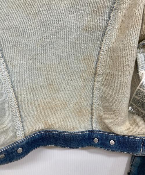 DIESEL（ディーゼル）DIESEL (ディーゼル) スウェットジャケット インディゴ サイズ:	SIZE XSの古着・服飾アイテム