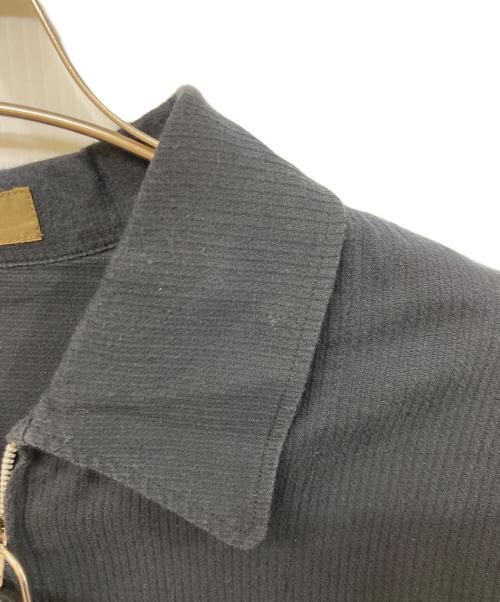 Y's for men（ワイズフォーメン）Y's for men (ワイズフォーメン) ジップロングシャツ ブラック サイズ:実寸をご確認くださいの古着・服飾アイテム
