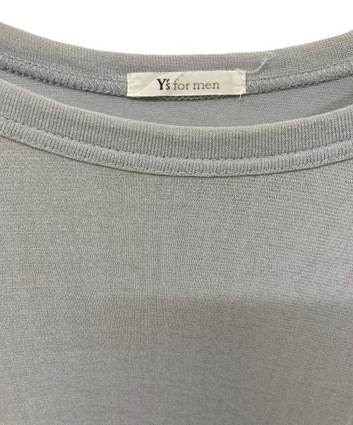 Y's for men（ワイズフォーメン）Y'S for men (ワイズフォーメン) シアーカットソー グレー サイズ:実寸をご確認くださいの古着・服飾アイテム
