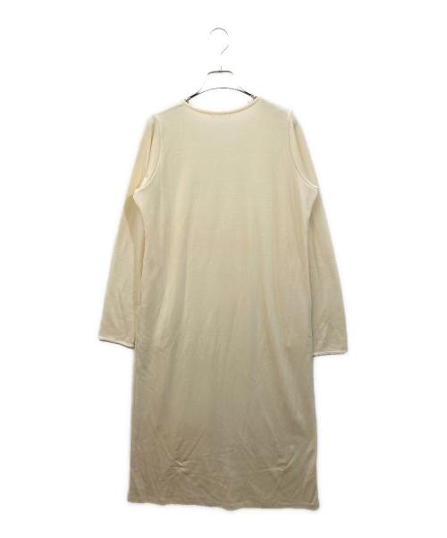 Y's（ワイズ）Y's (ワイズ) ウール長袖ワンピース アイボリー サイズ:不明（実寸をご確認ください）の古着・服飾アイテム