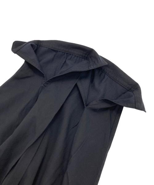 Y's for men（ワイズフォーメン）Y'S for men (ワイズフォーメン) バンドカラーシャツ ブラック サイズ:実寸をご確認くださいの古着・服飾アイテム