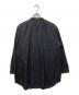 Y'S for men（ワイズフォーメン）の古着「バンドカラーシャツ」｜ブラック