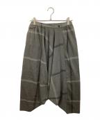 ISSEY MIYAKE  PwRMANwNTwイッセイミヤケ ペルマネンテ）の古着「デザインサルエルパンツ」｜グレー