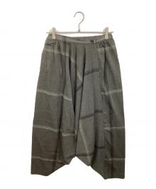 ISSEY MIYAKE  PwRMANwNTw（イッセイミヤケ ペルマネンテ）の古着「デザインサルエルパンツ」｜グレー