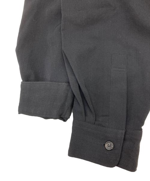 Y's for men（ワイズフォーメン）Y's for men (ワイズフォーメン) ウールキルティングシャツ ブラック サイズ:サイズ表記なしの古着・服飾アイテム