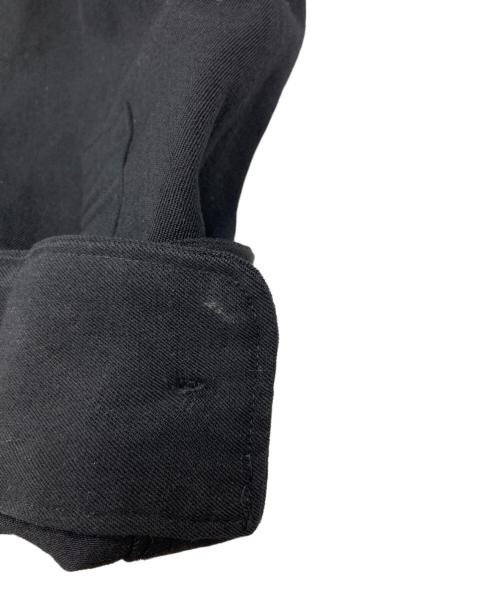 Y's for men（ワイズフォーメン）Y's for men (ワイズフォーメン) ウールキルティングシャツ ブラック サイズ:サイズ表記なしの古着・服飾アイテム