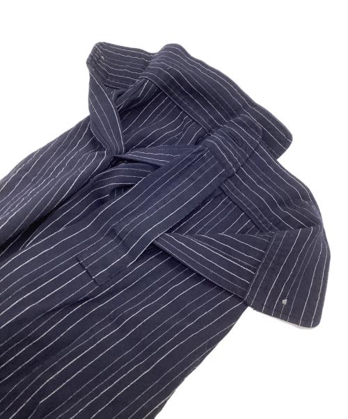 Y's for men（ワイズフォーメン）Y's for men (ワイズフォーメン) ストライプシャツ ネイビー サイズ:実寸をご確認くださいの古着・服飾アイテム