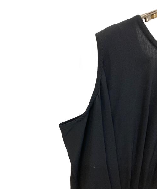 Y's（ワイズ）Y's (ワイズ) ノースリーブワンピース ブラック サイズ:実寸をご確認くださいの古着・服飾アイテム