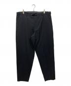 Y's for menワイズフォーメン）の古着「ワイドギャバパンツ」｜ブラック