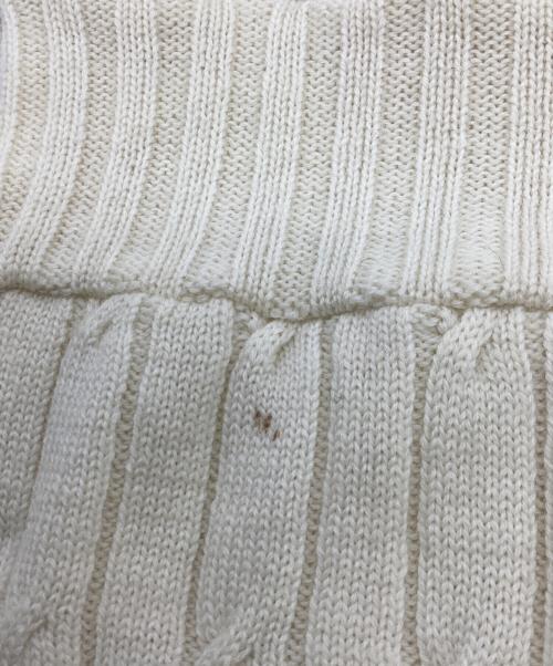 tricot COMME des GARCONS（トリココムデギャルソン）tricot COMME des GARCONS (トリココムデギャルソン) ノースリーブニットワンピース アイボリー サイズ:サイズ表記なしの古着・服飾アイテム