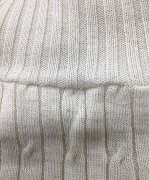 tricot COMME des GARCONS（トリココムデギャルソン）tricot COMME des GARCONS (トリココムデギャルソン) ノースリーブニットワンピース アイボリー サイズ:サイズ表記なしの古着・服飾アイテム