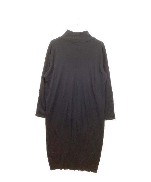 Y's（ワイズ）Y's (ワイズ) タートルネックニットワンピース ブラック サイズ:不明（実寸をご確認ください）の古着・服飾アイテム