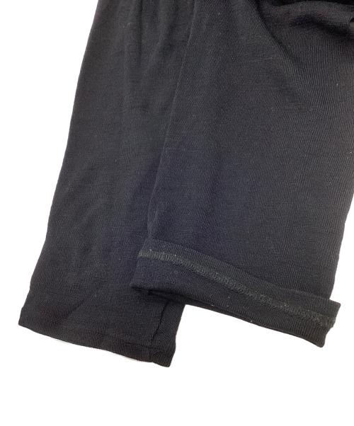 Y's（ワイズ）Y's (ワイズ) タートルネックニットワンピース ブラック サイズ:不明（実寸をご確認ください）の古着・服飾アイテム