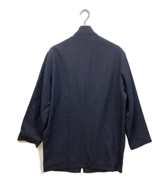 LQ...MEN（エルキューメン）LQ...MEN (エルキューメン) ロングギャバブルゾン ネイビー サイズ:SIZE Mの古着・服飾アイテム