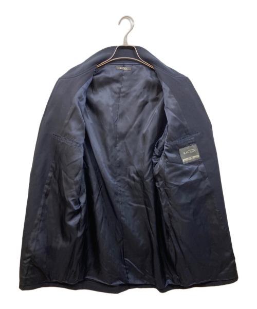 LQ...MEN（エルキューメン）LQ...MEN (エルキューメン) ロングギャバブルゾン ネイビー サイズ:SIZE Mの古着・服飾アイテム