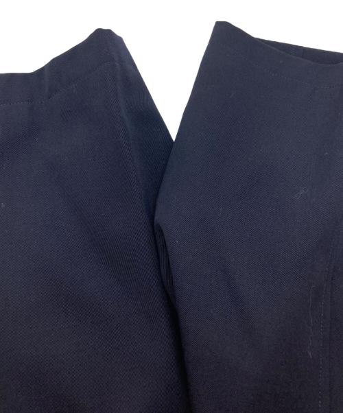 LQ...MEN（エルキューメン）LQ...MEN (エルキューメン) ロングギャバブルゾン ネイビー サイズ:SIZE Mの古着・服飾アイテム