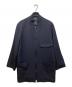 LQ...MEN（エルキューメン）の古着「ロングギャバブルゾン」｜ネイビー