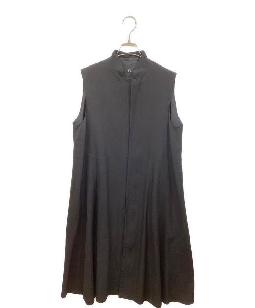 Y's（ワイズ）Y's (ワイズ) ノースリーブジップワンピース ブラック サイズ:サイズ表記なしの古着・服飾アイテム