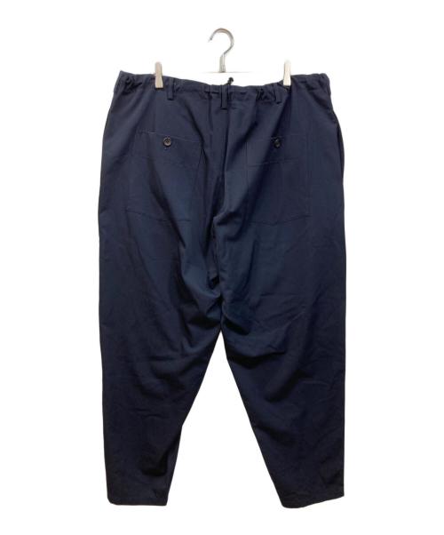 Yohji Yamamoto pour homme（ヨウジヤマモト プールオム）Yohji Yamamoto pour homme (ヨウジヤマモト プールオム) ウールギャバドローコードパンツ ネイビー サイズ:SIZE Mの古着・服飾アイテム
