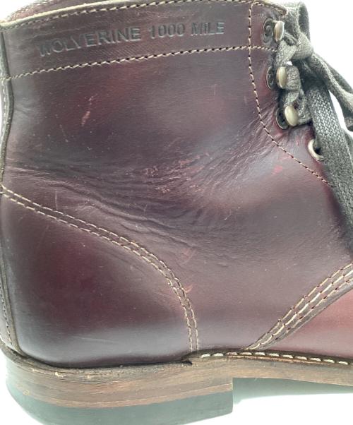 WOLVERINE（ウルヴァリン）WOLVERINE (ウルヴァリン) 1000MILEブーツ ブラウン サイズ:	SIZE 9の古着・服飾アイテム