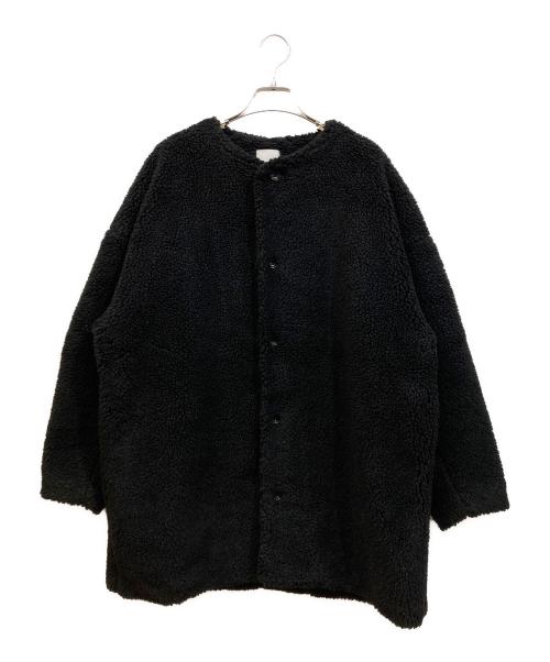 Honnete（オネット）Honnete (オネット) Oversized No Collar JK ブラック サイズ:SIZE 5の古着・服飾アイテム