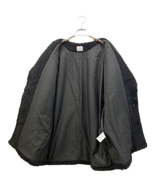 Honnete（オネット）Honnete (オネット) Oversized No Collar JK ブラック サイズ:SIZE 5の古着・服飾アイテム