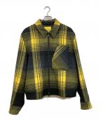 COS×YEBOAHコス）の古着「コラボウールジャケット」｜イエロー